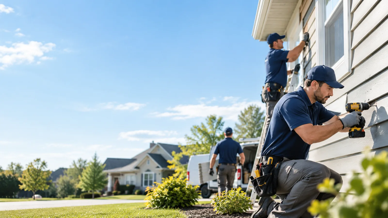 Siding Leak Repair in Hamden, OH